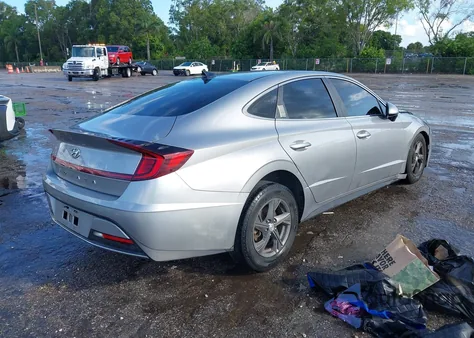 2021 Hyundai Sonata Se из США, поврежденный, VIN 5NPEG4JA2MH124814